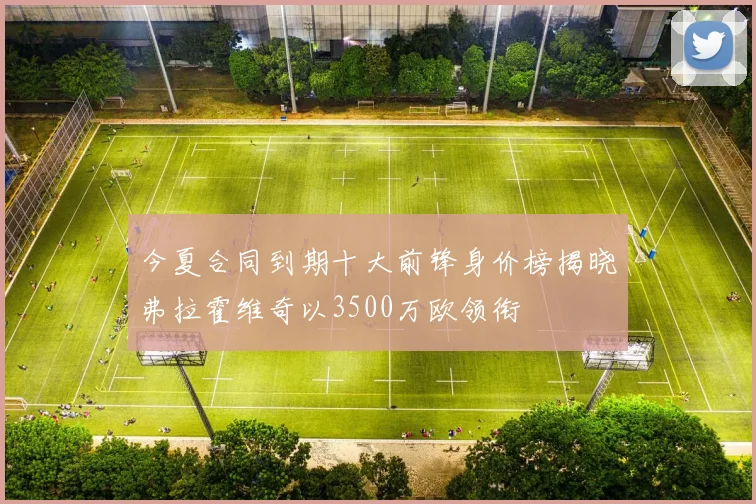 今夏合同到期十大前锋身价榜揭晓弗拉霍维奇以3500万欧领衔