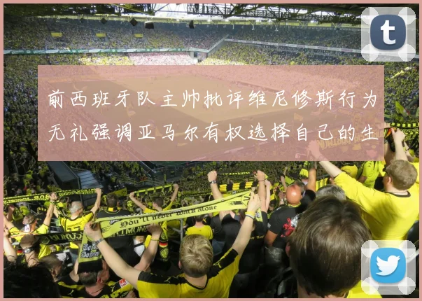 前西班牙队主帅批评维尼修斯行为无礼强调亚马尔有权选择自己的生活方式